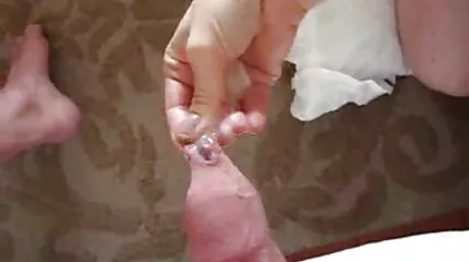 Blondine meisje ripped Kont in lul en neuken in sauna dronk met sperma