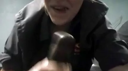 Jong Russisch chick gave een roast van lekker neuken in de sauna achter